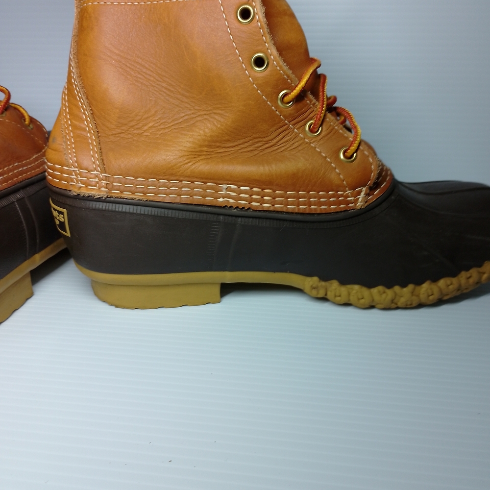 LL Bean Men's Waterproof Leather Duck Boots